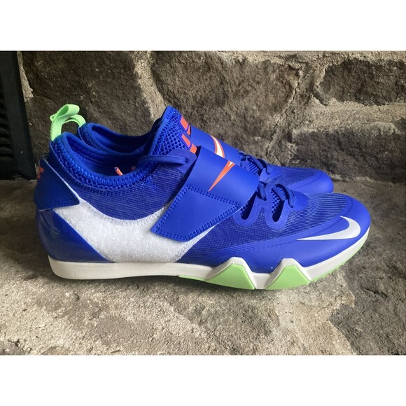 Nike Pole Vault PV Elite Track Field Spikes Blue Men's Size 10.5 AA1204-400 - Picture 4 of 8